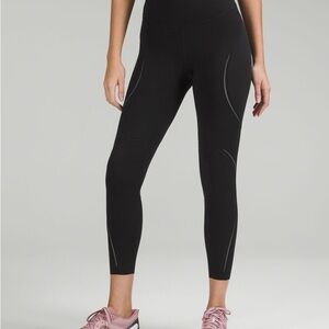 🔥 Lululemon Base Pace HR Reflective Tight 25" Size 6 Black